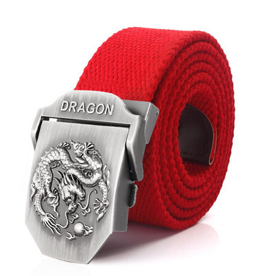 BOKADIAO meeste ja naiste sõjaväeline lõuendivöö luksuslik Dragon Metallist pandlaga teksarihm Armee taktikalised vööd naistele vöörihm meestele