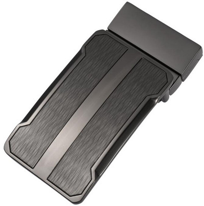 Novi dizajnerski remeni s glatkim gumbima od legure s gumbima za bušenje, muški visokokvalitetni muški kopča za remen, kožna luksuzna marka LY135-22286