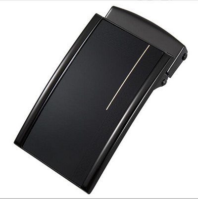 Novi dizajnerski remeni s glatkim gumbima od legure s gumbima za bušenje, muški visokokvalitetni muški kopča za remen, kožna luksuzna marka LY135-22286