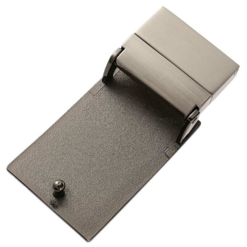 Novi dizajnerski remeni s glatkim gumbima od legure s gumbima za bušenje, muški visokokvalitetni muški kopča za remen, kožna luksuzna marka LY135-22286