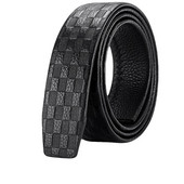 Férfi automatikus csatos övek csatos öv nélkül Márka öv Férfi Kiváló minőségű férfi eredeti szíj farmer öv Ingyenes szállítás 3,5 cm-es övek