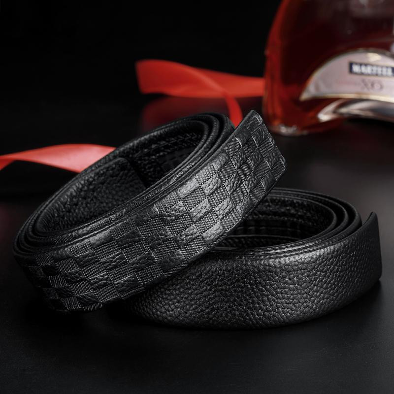 Férfi automatikus csatos övek csatos öv nélkül Márka öv Férfi Kiváló minőségű férfi eredeti szíj farmer öv Ingyenes szállítás 3,5 cm-es övek