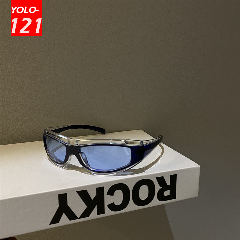 Cateye Prillid Punk Stiilis Päikeseprillid Naiste Suvemood Prillid Y2k Future Technology Sense Päikeseprillid Meestele Naistele Trendikast prillid