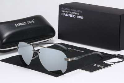Αλουμίνιο Magnesium HD Polarized Fashion Γυαλιά ηλίου Ανδρικά γυαλιά ηλίου οδήγησης Vintage Oculos De Sol με κουτί αυθεντικής επωνυμίας