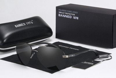 Αλουμίνιο Magnesium HD Polarized Fashion Γυαλιά ηλίου Ανδρικά γυαλιά ηλίου οδήγησης Vintage Oculos De Sol με κουτί αυθεντικής επωνυμίας