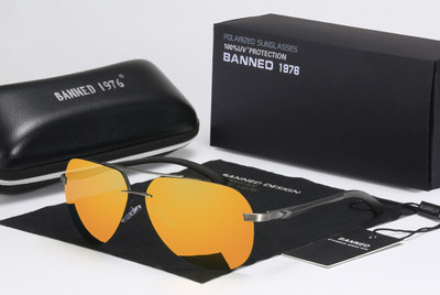 Αλουμίνιο Magnesium HD Polarized Fashion Γυαλιά ηλίου Ανδρικά γυαλιά ηλίου οδήγησης Vintage Oculos De Sol με κουτί αυθεντικής επωνυμίας