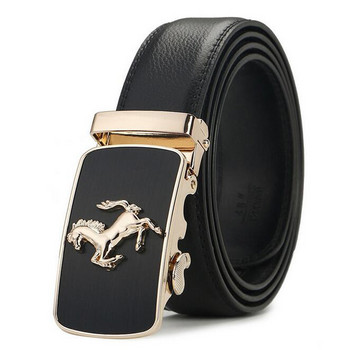 Fashion Belt 2021 Hot Designer Automatic Buckle Γνήσια ανδρική ζώνη από δέρμα αγελάδας 110cm-130cm Πολυτελείς ανδρικές ζώνες