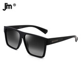 Retro ülisuured ruudukujulised polariseeritud päikeseprillid Naistele Mehed Brändi Disain Driving Big Suured Päikeseprillid Naistele Meestele Must