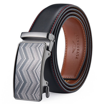 Kuulsa kaubamärgi disainer Meeste rihm Uus saabumine pruun must nahkrihm Meeste rihmad Luksuslikud automaatsed pandlaga rihmad meestele B700