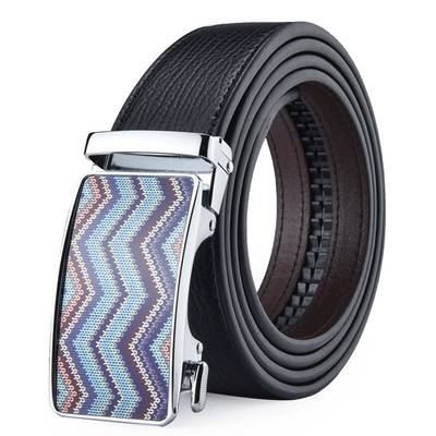 Kuulsa kaubamärgi disainer Meeste rihm Uus saabumine pruun must nahkrihm Meeste rihmad Luksuslikud automaatsed pandlaga rihmad meestele B700