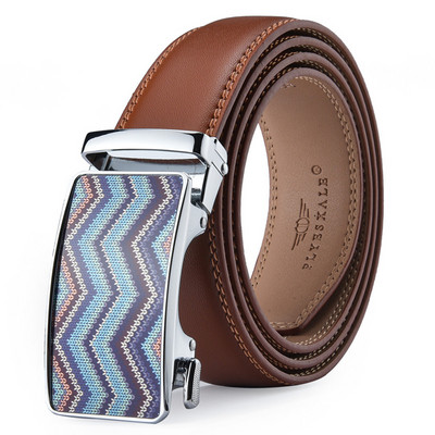 Kuulsa kaubamärgi disainer Meeste rihm Uus saabumine pruun must nahkrihm Meeste rihmad Luksuslikud automaatsed pandlaga rihmad meestele B700