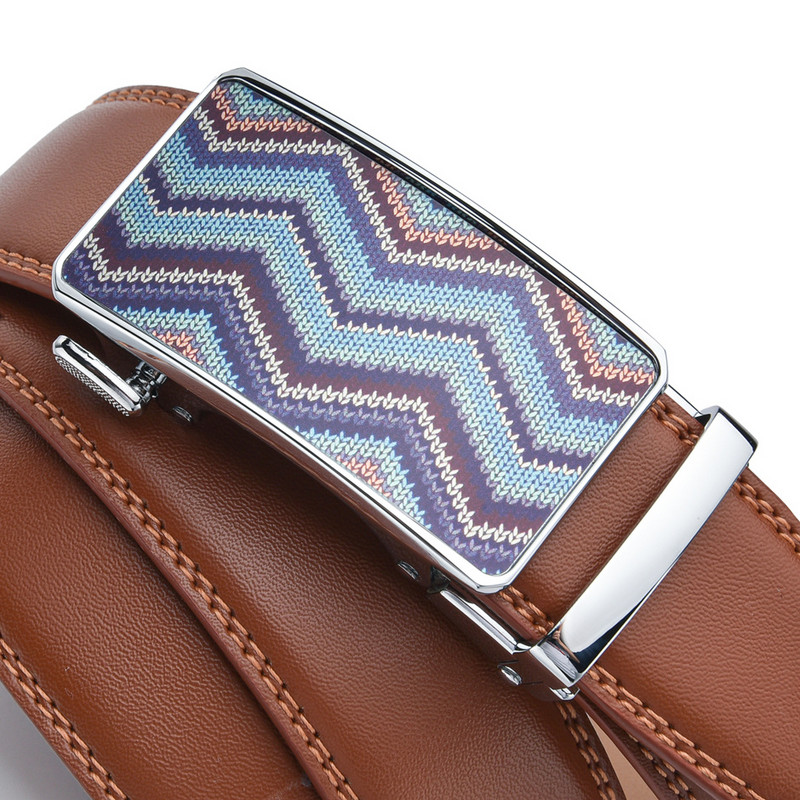 Kuulsa kaubamärgi disainer Meeste rihm Uus saabumine pruun must nahkrihm Meeste rihmad Luksuslikud automaatsed pandlaga rihmad meestele B700