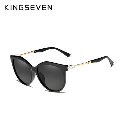 KINGSEVEN 2022 polariseeritud naiste päikeseprillid Gradient Lens Luksuslikud päikeseprillid Kaubamärk Lentes de sol Mujer