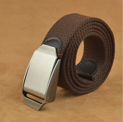 Καλύτερη ζώνη τακτικής Unisex Κορυφαία ποιότητα 3,8 εκ. Φαρδιά μάρκας σχεδιαστής Ζώνη καμβά εξωτερικής ζώνης κράματος αυτόματη πόρπη ανδρική ζώνη αρ.