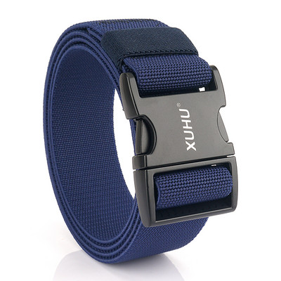 VATLTY Nouă centură elastică pentru bărbați din aliaj de aluminiu, 38 mm elastic, nailon, cu eliberare rapidă, curea militară, accesorii tactice pentru bărbați