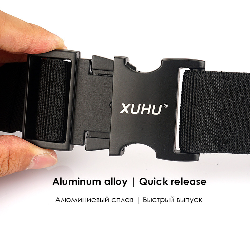 VATLTY Nouă centură elastică pentru bărbați din aliaj de aluminiu, 38 mm elastic, nailon, cu eliberare rapidă, curea militară, accesorii tactice pentru bărbați