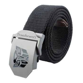 LTOHEYN 2022 Νέα Ανδρική Ζώνη Καμβά Transformers Style Outdoor Sports Training Belt Lengthened 140cm Fatty Available