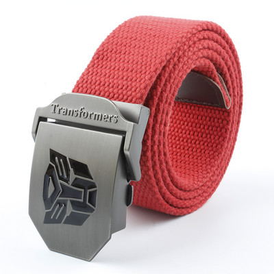 LTOHEYN 2022 Noua centură de pânză pentru bărbați, în stil Transformers, centură de antrenament pentru sport în aer liber, lungă 140 cm, disponibilă în grăsime