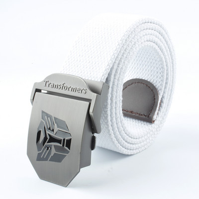 LTOHEYN 2022 Noua centură de pânză pentru bărbați, în stil Transformers, centură de antrenament pentru sport în aer liber, lungă 140 cm, disponibilă în grăsime