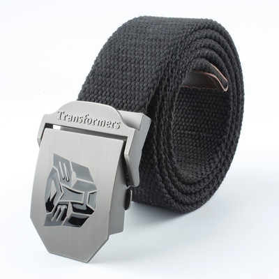 LTOHEYN 2022 Noua centură de pânză pentru bărbați, în stil Transformers, centură de antrenament pentru sport în aer liber, lungă 140 cm, disponibilă în grăsime