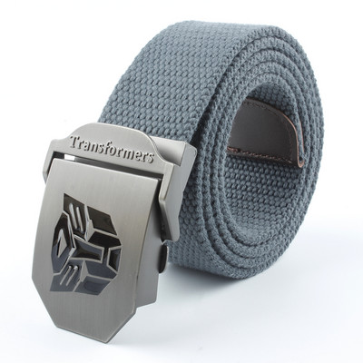 LTOHEYN 2022 Noua centură de pânză pentru bărbați, în stil Transformers, centură de antrenament pentru sport în aer liber, lungă 140 cm, disponibilă în grăsime