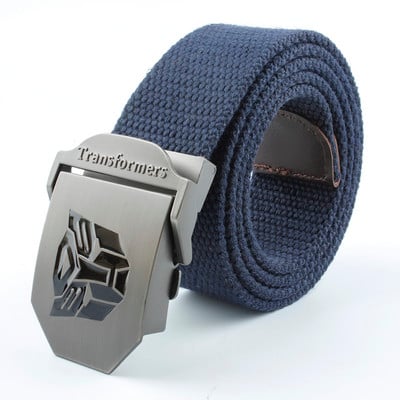 LTOHEYN 2022 Noua centură de pânză pentru bărbați, în stil Transformers, centură de antrenament pentru sport în aer liber, lungă 140 cm, disponibilă în grăsime