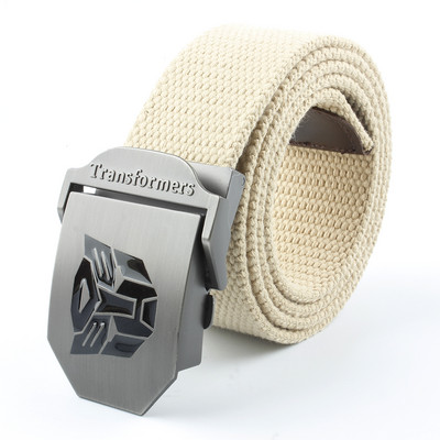 LTOHEYN 2022 Noua centură de pânză pentru bărbați, în stil Transformers, centură de antrenament pentru sport în aer liber, lungă 140 cm, disponibilă în grăsime