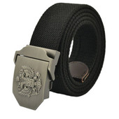 Taktinis vyrų diržas karinis drobė kūno plotis 3,8 cm dizaineriai Aukštos kokybės mados prekės ženklo Rusijos nacionalinės emblemos juosmens juosta