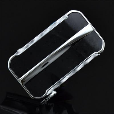 Cap de centură pentru bărbați autentic, cataramă pentru cureaua, cap de curele pentru petrecere a timpului liber Accesorii pentru afaceri Lățimea cataramei automate 3,5 cm moda de lux gh1100