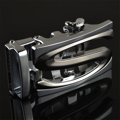 Cap de centură pentru bărbați autentic, cataramă pentru cureaua, cap de curele pentru petrecere a timpului liber Accesorii pentru afaceri Lățimea cataramei automate 3,5 cm moda de lux gh1100