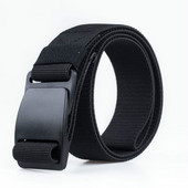 Nova robna marka uniseks dizajn plastični pojasevi s čeličnom kopčom za muškarce Visokokvalitetni platneni elastični pojasevi Pojasevi Ležerni muškarci ceinture cinto