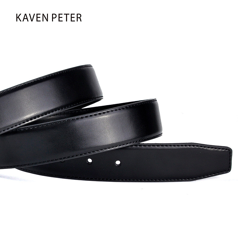 Muški remen od prave kože Muški smeđi i crni luksuzni kožni remeni za traperice za muškarce Uredski rad Klasični muški remeni