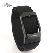 2022 Ελαστική ζώνη με στιβαρή μεταλλική πόρπη Αναπνεύσιμη ανδρική τζιν ζώνες καμβά καουμπόη υπαίθρια στρατιωτική ζώνη τακτικής κυνηγιού Quick Dry