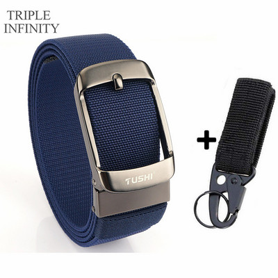 2022 Ελαστική ζώνη με στιβαρή μεταλλική πόρπη Αναπνεύσιμη ανδρική τζιν ζώνες καμβά καουμπόη υπαίθρια στρατιωτική ζώνη τακτικής κυνηγιού Quick Dry