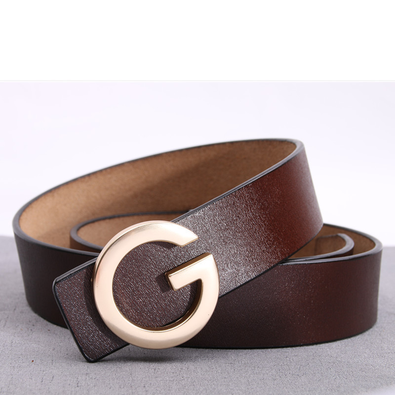 Muški ženski remen Kožni remen za slobodno vrijeme Modni remen od glatke legure G kopča Dizajnerski remeni Muški visokokvalitetni muški luksuzni remen 3,8 cm