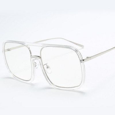 46160 Četvrtaste sunčane naočale s velikim okvirom Muškarci Ženske modne nijanse UV400 Vintage naočale