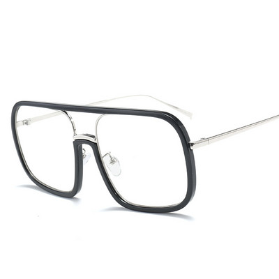 46160 Četvrtaste sunčane naočale s velikim okvirom Muškarci Ženske modne nijanse UV400 Vintage naočale