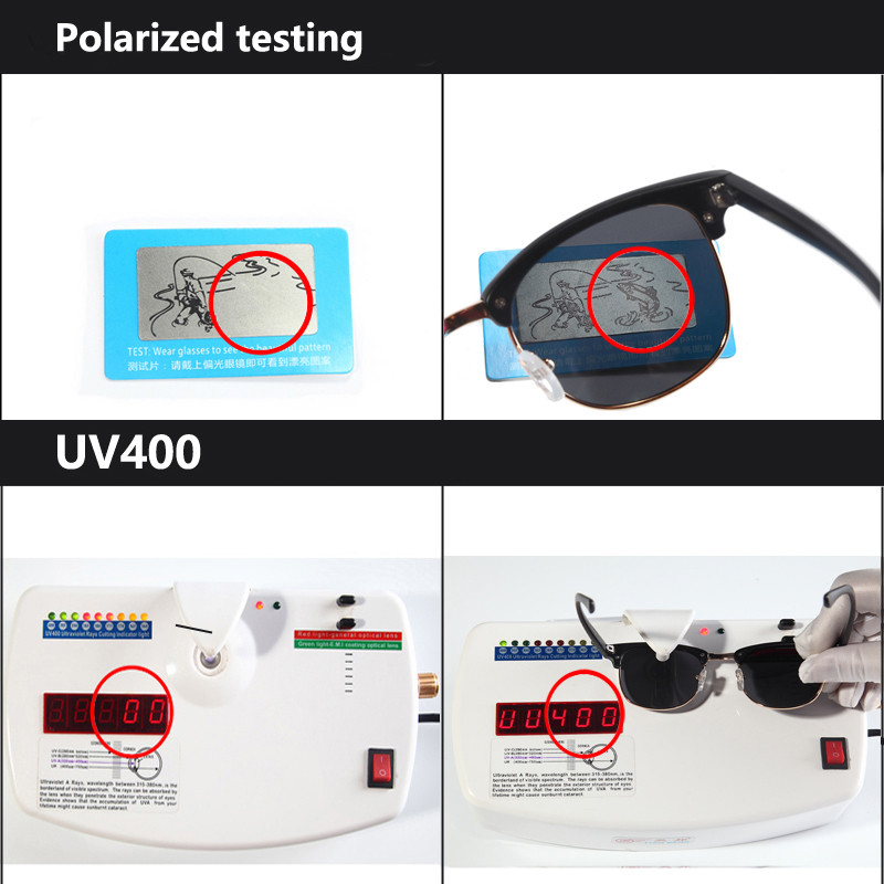 ROSYBEE UV400 polarizirane sunčane naočale Muškarci Žene Klasične Cool Retro sunčane naočale Presvučene muške sjenila za vožnju Moda Muške Oculos