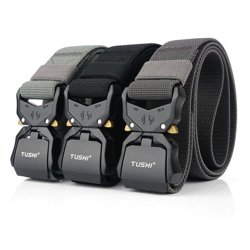 Službeni originalni taktički remen s metalnom kopčom Vojni remen Mekani pravi najlonski sportski dodaci Muški elastični remen za slobodno vrijeme BLL097