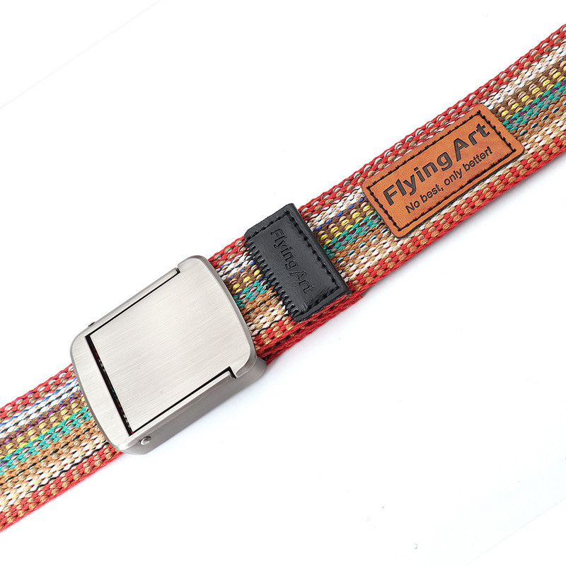 Sõjalised taktikalised lõuendirihmad Unisex mood vabaaja luksuslikud lääne teksad Aksessuaarid Goth Punk Boho nailonist põimitud noorte vöö