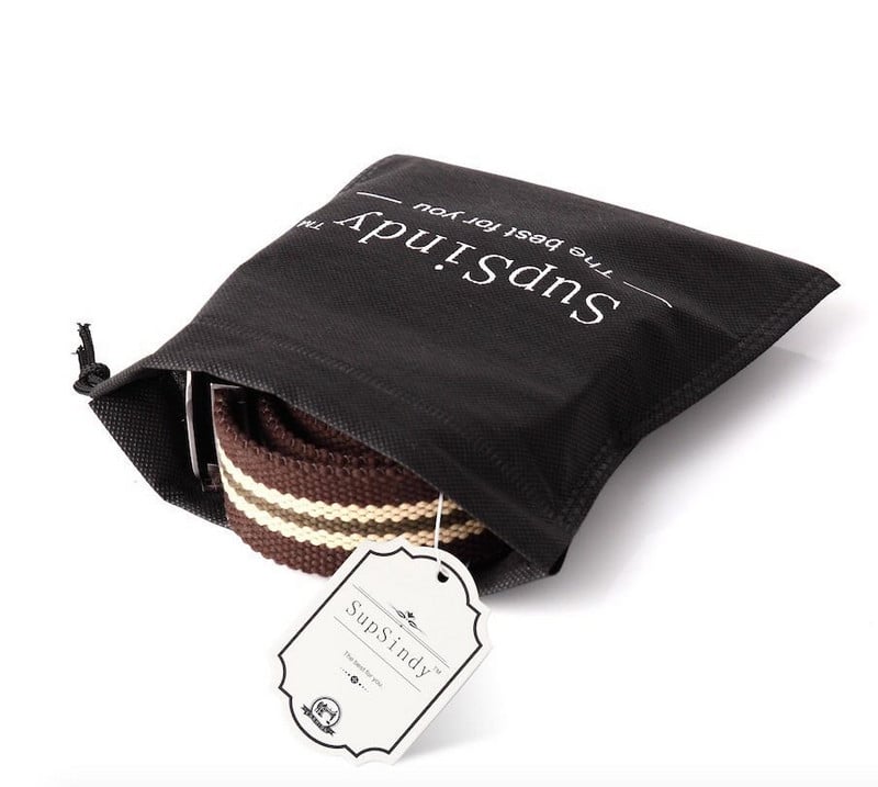 SupSindy Novi muški i ženski vojni platneni remen luksuzni američki padobranski remen s trapericama s metalnom kopčom Vojni taktički remeni za muškarce muški remen