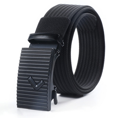 Nailono automatinis vyriškas diržas lauko įrankiai Džinsai Vienspalviai drobiniai Juosmuo Aukštos kokybės taktinis diržas vyrams Didmeninė prekyba