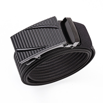 Nailono automatinis vyriškas diržas lauko įrankiai Džinsai Vienspalviai drobiniai Juosmuo Aukštos kokybės taktinis diržas vyrams Didmeninė prekyba