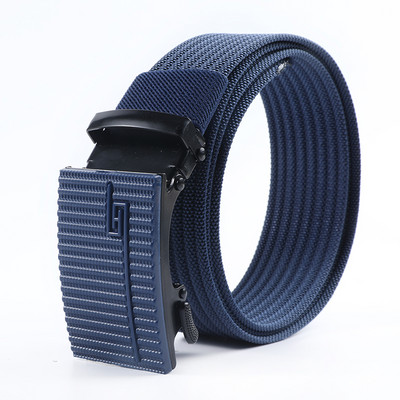 Nailono automatinis vyriškas diržas lauko įrankiai Džinsai Vienspalviai drobiniai Juosmuo Aukštos kokybės taktinis diržas vyrams Didmeninė prekyba