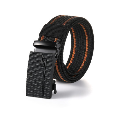 Nailono automatinis vyriškas diržas lauko įrankiai Džinsai Vienspalviai drobiniai Juosmuo Aukštos kokybės taktinis diržas vyrams Didmeninė prekyba