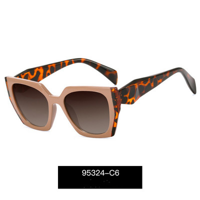 LOERHUNAR Nova moda velikih četvrtastih sunčanih naočala Trend Retro UV zaštita Ljetne ženske sunčane naočale za sunčanje na otvorenom