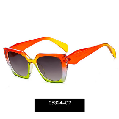 LOERHUNAR Nova moda velikih četvrtastih sunčanih naočala Trend Retro UV zaštita Ljetne ženske sunčane naočale za sunčanje na otvorenom