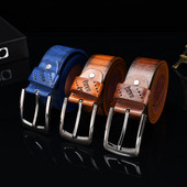 Muški traperice s kopčom i ležernim pojasom Poslovni remeni za muškarce Elegantni remen s kopčom na igle Trendovski remen oko struka Muški visokokvalitetni kožni remen