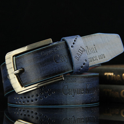 Muški traperice s kopčom i ležernim pojasom Poslovni remeni za muškarce Elegantni remen s kopčom na igle Trendovski remen oko struka Muški visokokvalitetni kožni remen