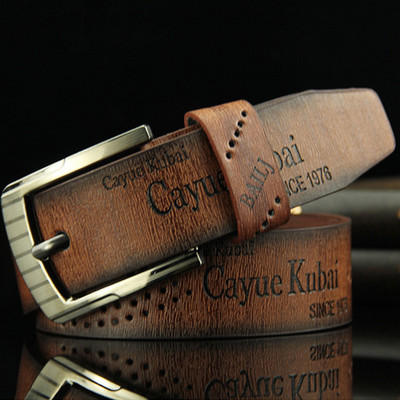 Muški traperice s kopčom i ležernim pojasom Poslovni remeni za muškarce Elegantni remen s kopčom na igle Trendovski remen oko struka Muški visokokvalitetni kožni remen